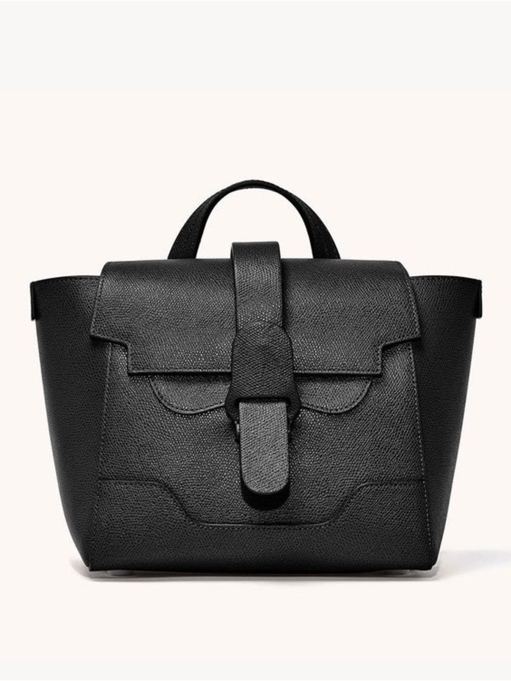 Senreve Black Pebbled Mini Maestra